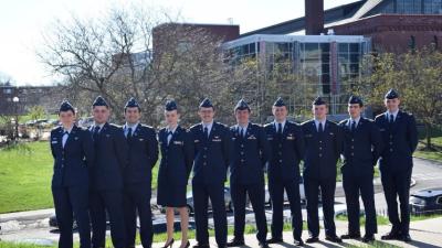2024 AFROTC commissioning cadets